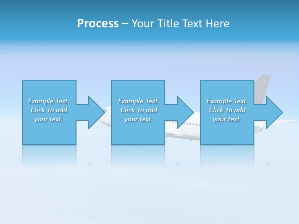 Flight Transport Class PowerPoint Template
