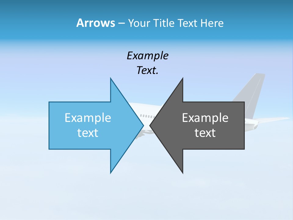 Flight Transport Class PowerPoint Template