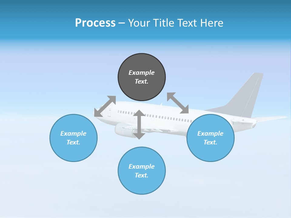 Flight Transport Class PowerPoint Template