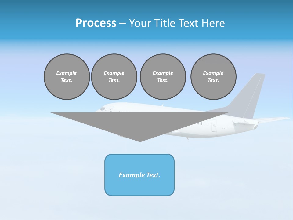 Flight Transport Class PowerPoint Template