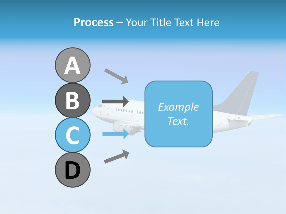 Flight Transport Class PowerPoint Template