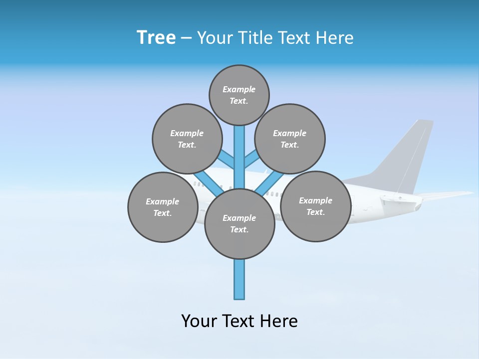 Flight Transport Class PowerPoint Template