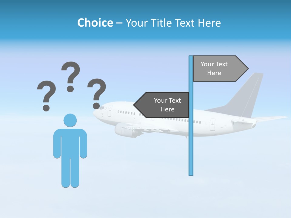 Flight Transport Class PowerPoint Template