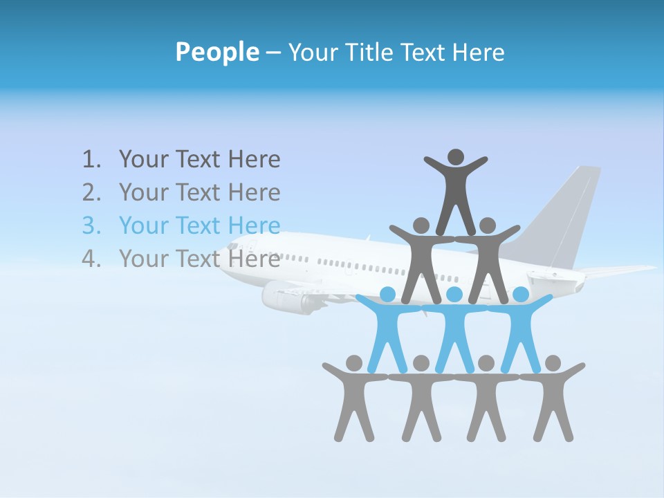 Flight Transport Class PowerPoint Template