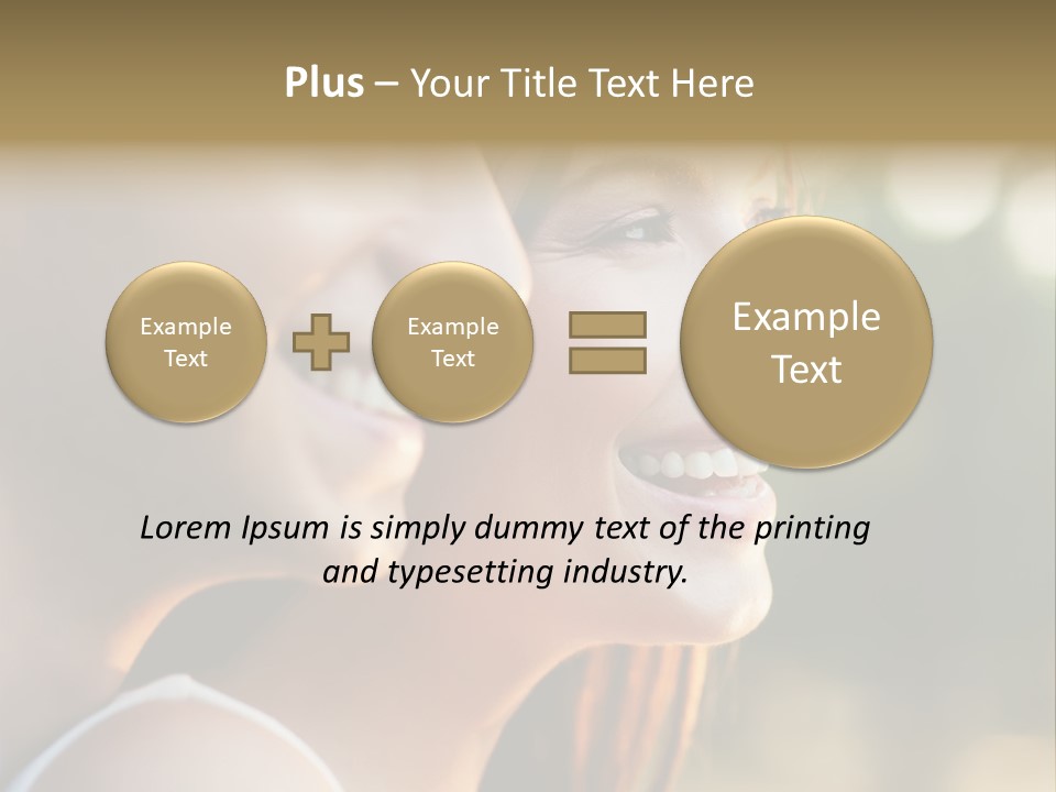 Love Summer Photography PowerPoint Template