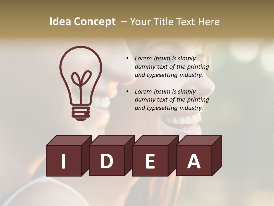 Love Summer Photography PowerPoint Template