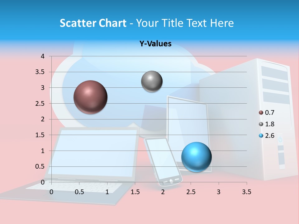 Tablet Device Monitor PowerPoint Template