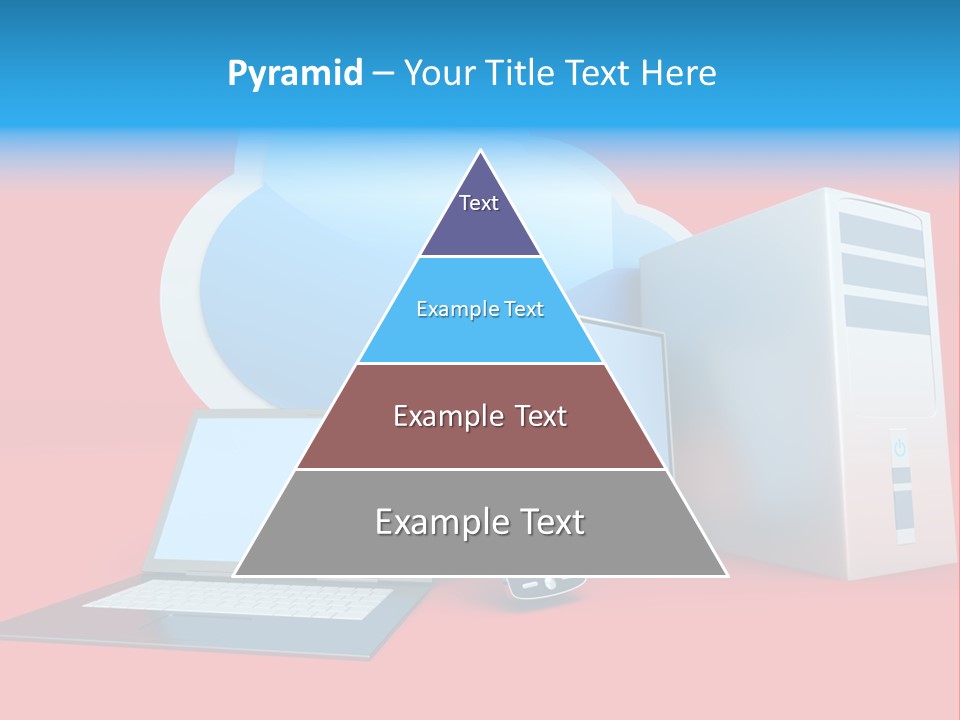 Tablet Device Monitor PowerPoint Template