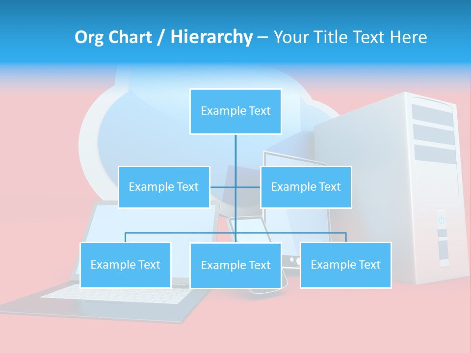 Tablet Device Monitor PowerPoint Template