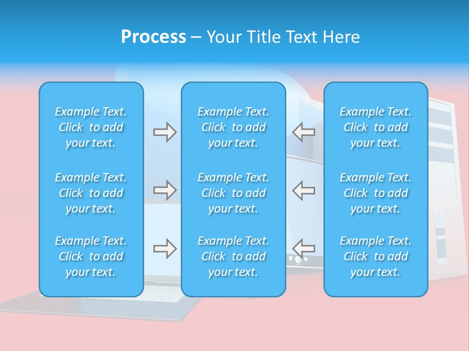 Tablet Device Monitor PowerPoint Template