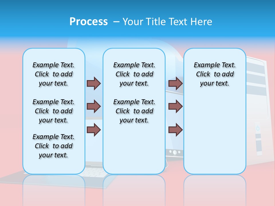 Tablet Device Monitor PowerPoint Template