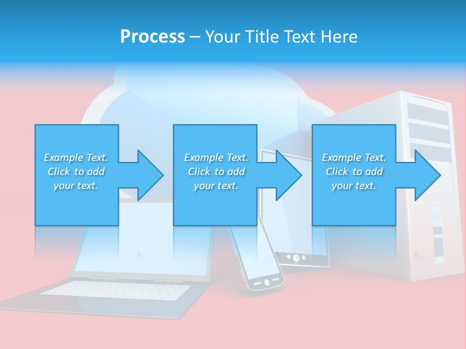 Tablet Device Monitor PowerPoint Template