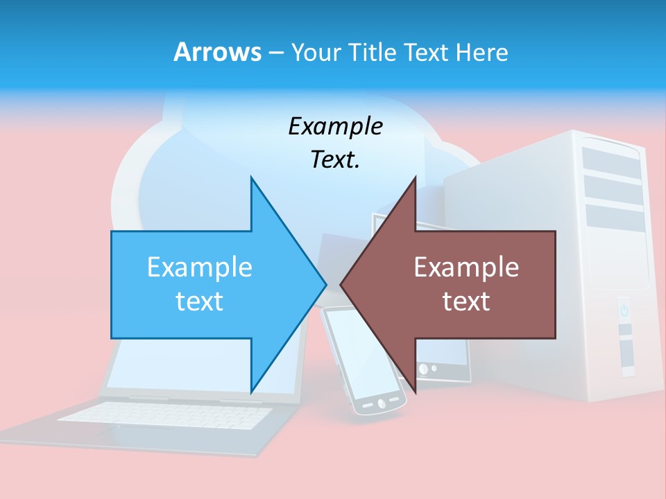 Tablet Device Monitor PowerPoint Template