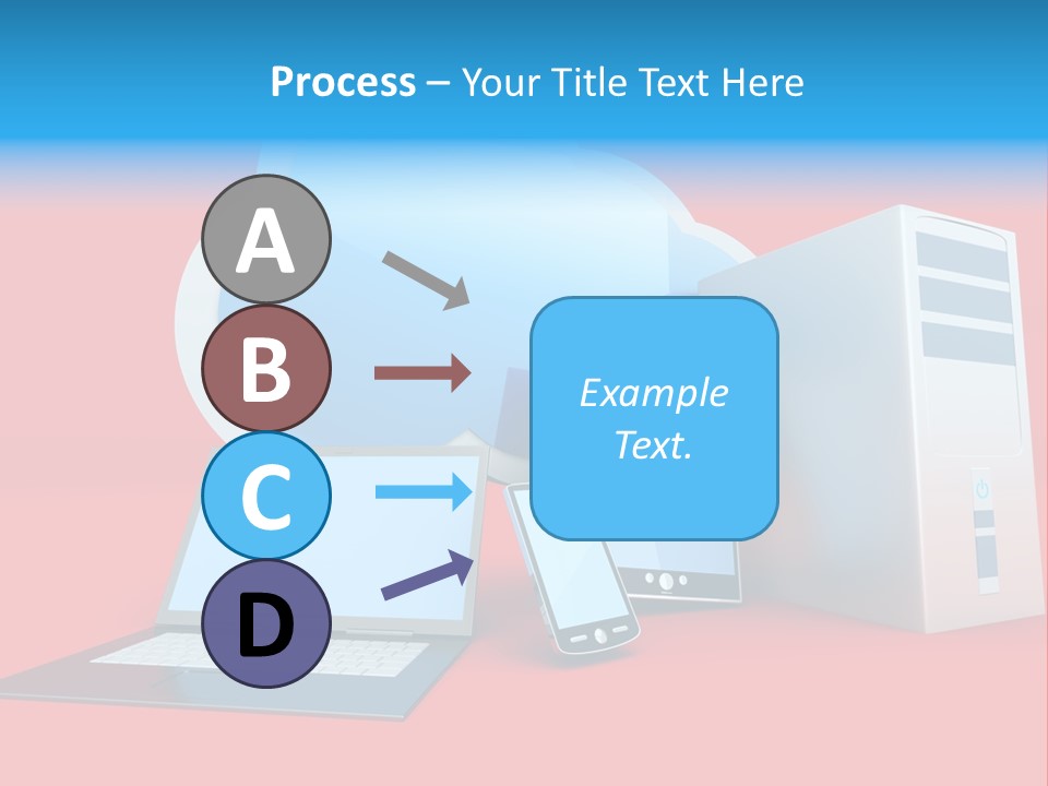 Tablet Device Monitor PowerPoint Template