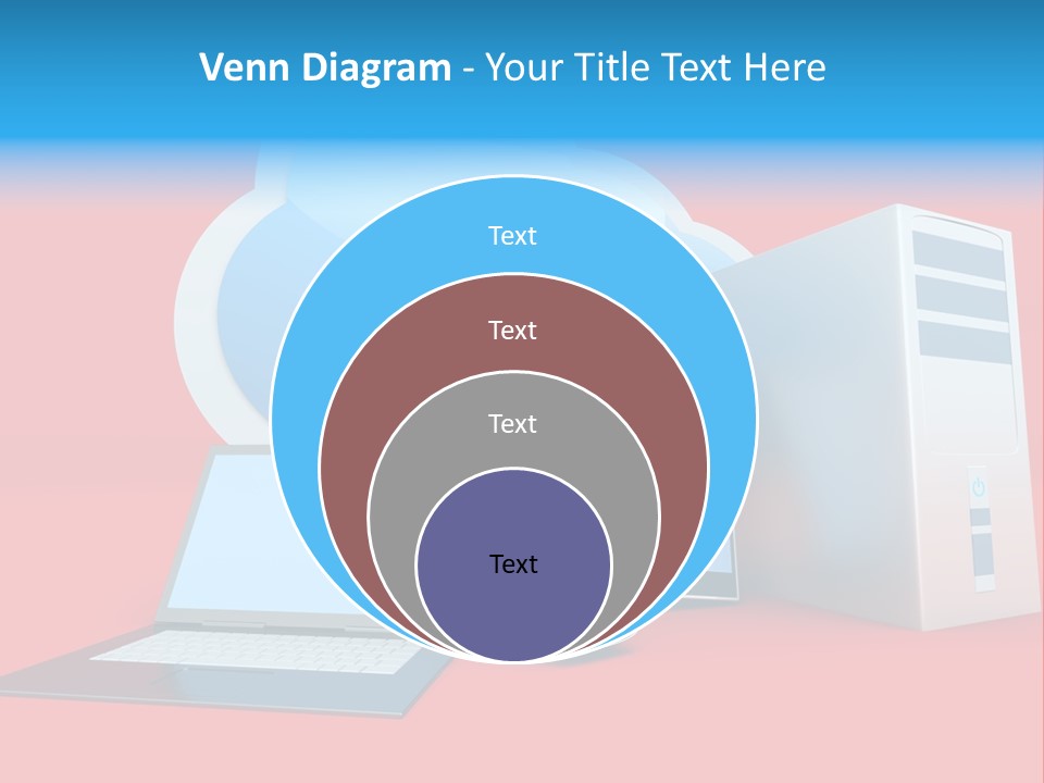 Tablet Device Monitor PowerPoint Template
