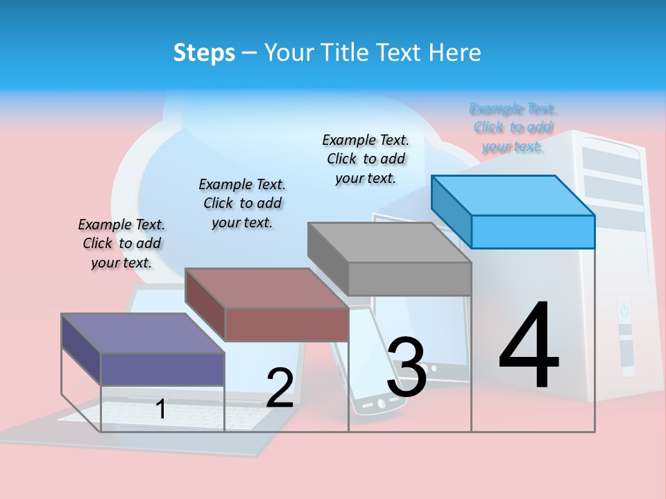 Tablet Device Monitor PowerPoint Template