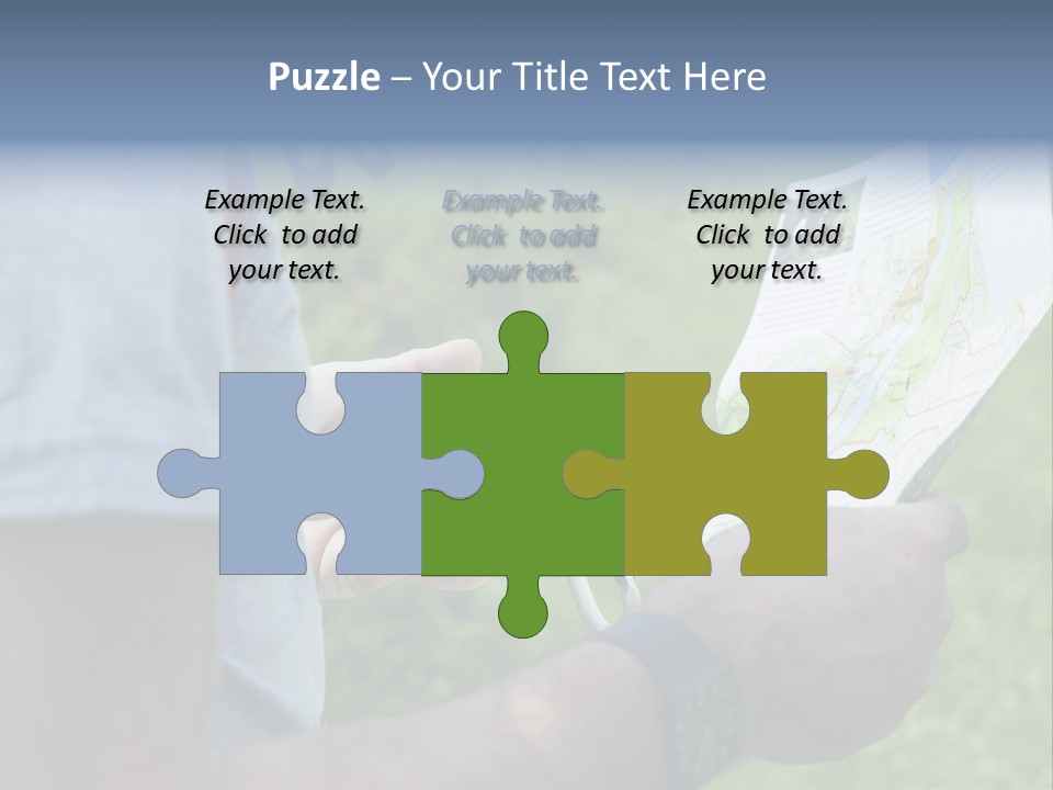 Handheld Screen Device PowerPoint Template