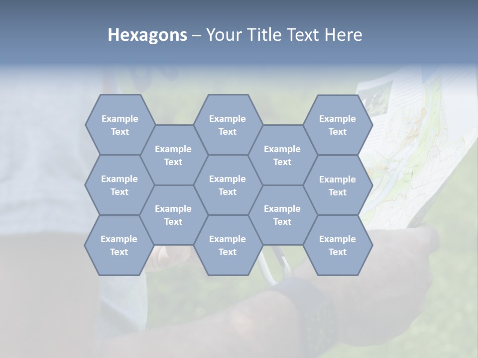 Handheld Screen Device PowerPoint Template