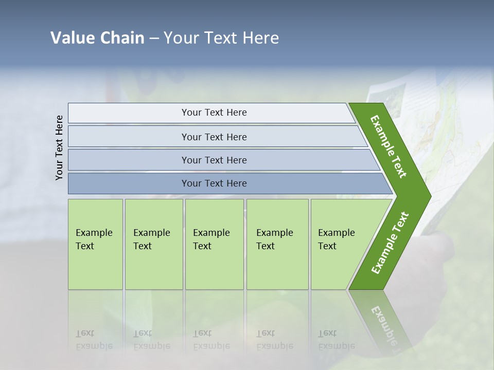 Handheld Screen Device PowerPoint Template