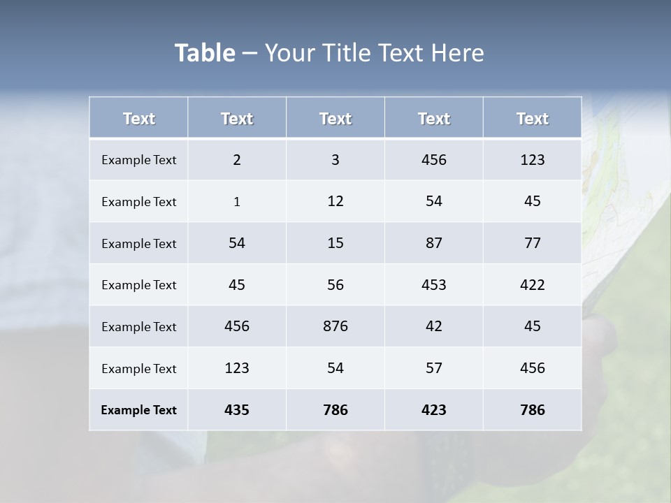 Handheld Screen Device PowerPoint Template