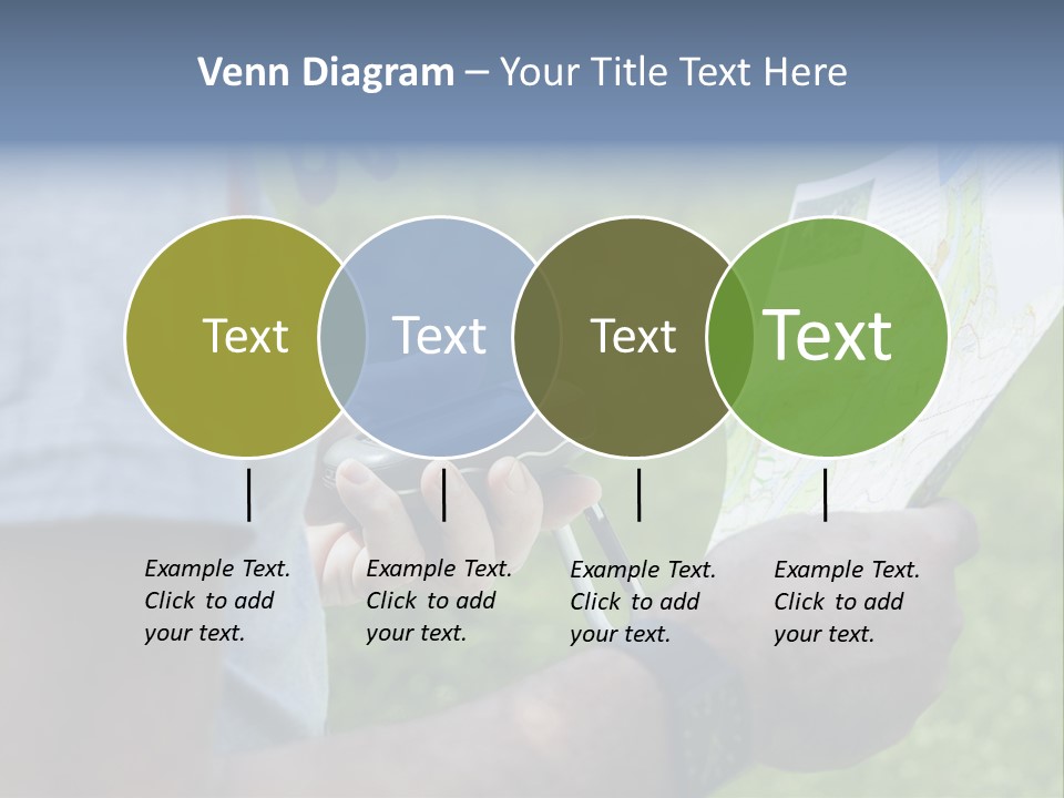 Handheld Screen Device PowerPoint Template