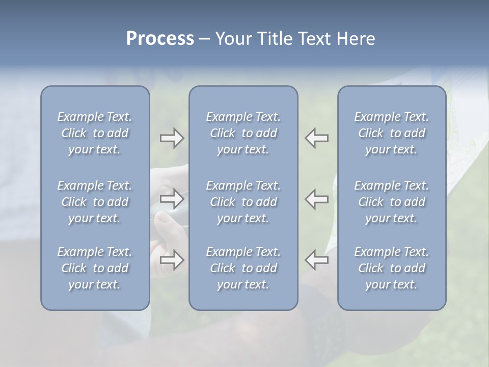 Handheld Screen Device PowerPoint Template