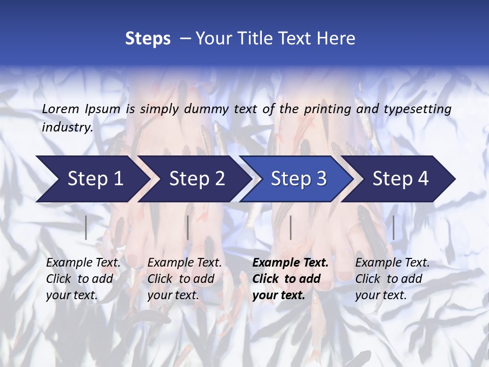 Treatment Alternative Nails PowerPoint Template