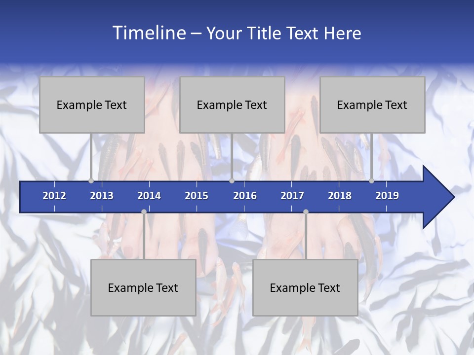 Treatment Alternative Nails PowerPoint Template