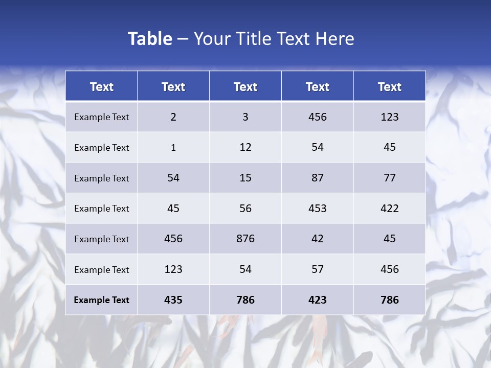 Treatment Alternative Nails PowerPoint Template