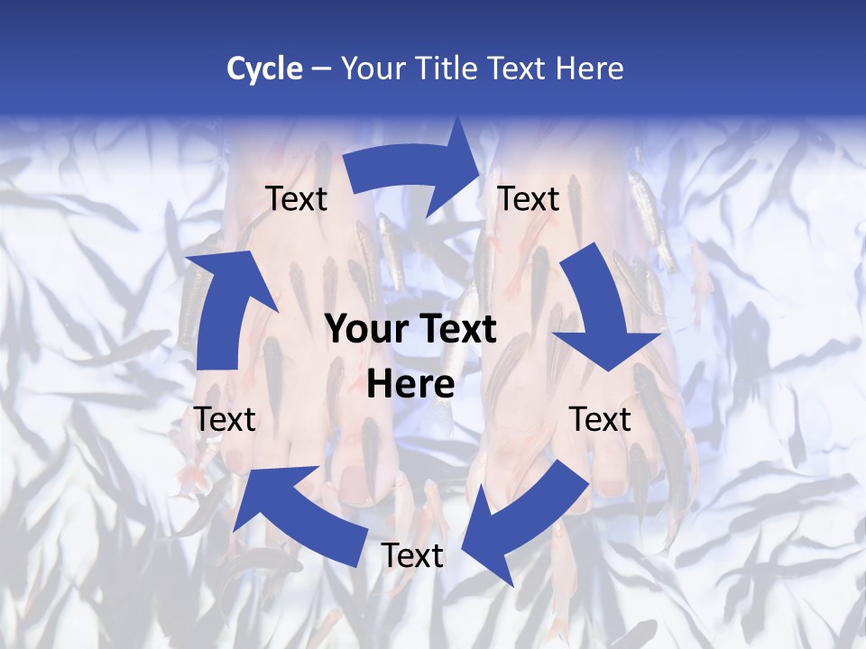 Treatment Alternative Nails PowerPoint Template