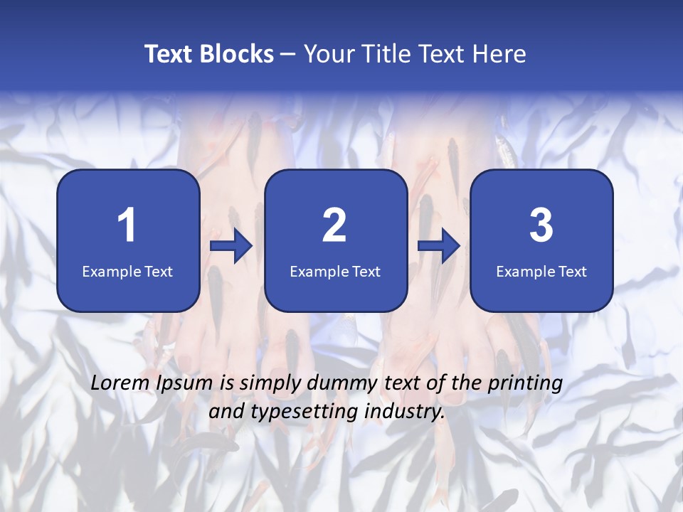 Treatment Alternative Nails PowerPoint Template