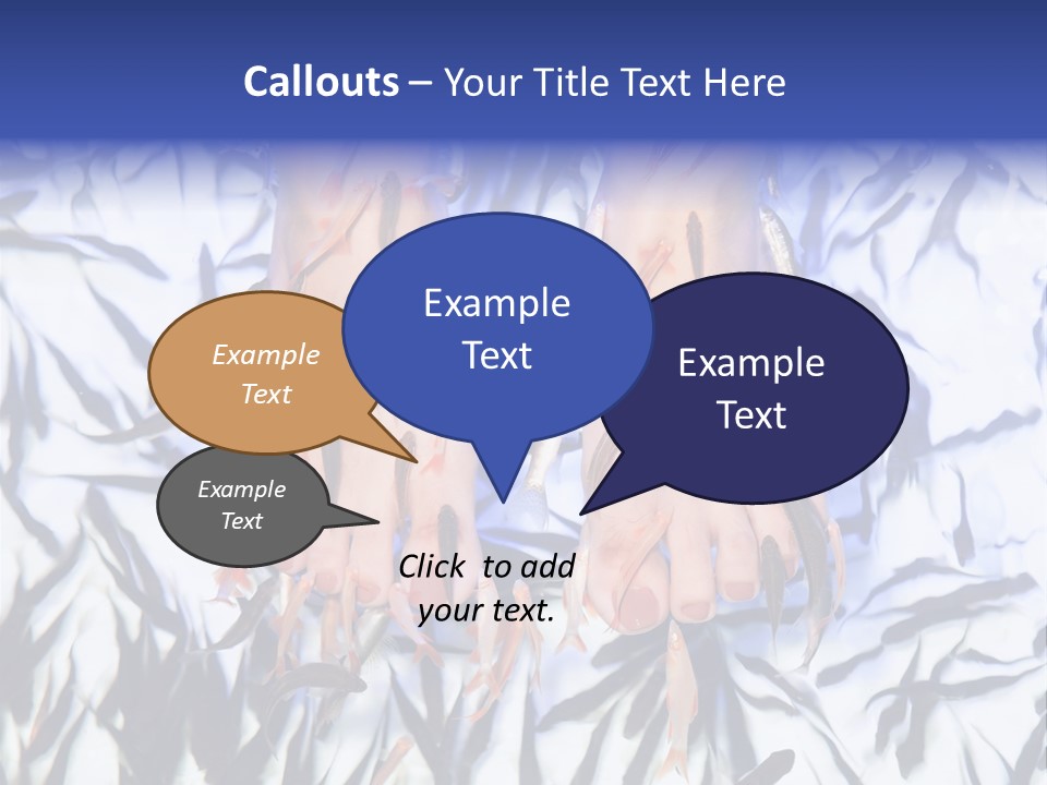 Treatment Alternative Nails PowerPoint Template