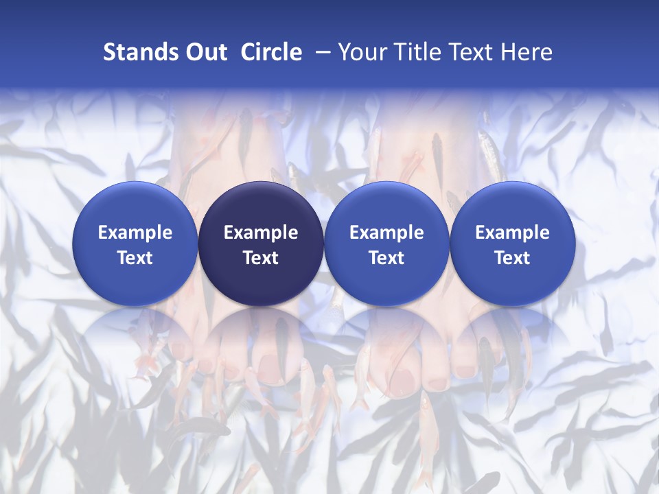 Treatment Alternative Nails PowerPoint Template