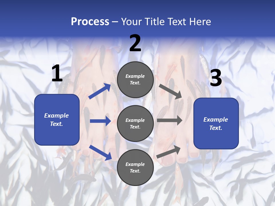 Treatment Alternative Nails PowerPoint Template
