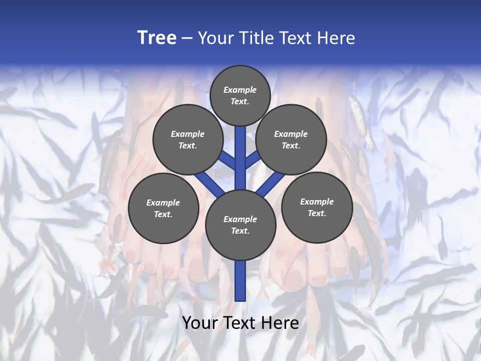 Treatment Alternative Nails PowerPoint Template