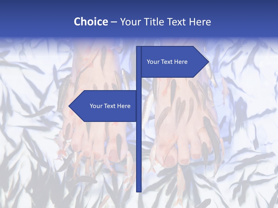 Treatment Alternative Nails PowerPoint Template