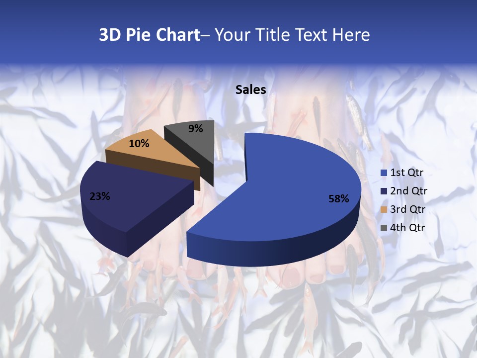 Treatment Alternative Nails PowerPoint Template