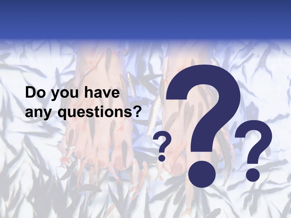 Treatment Alternative Nails PowerPoint Template