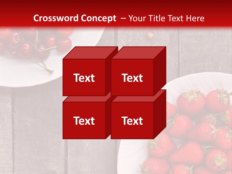Summer Seasonal Pile PowerPoint Template
