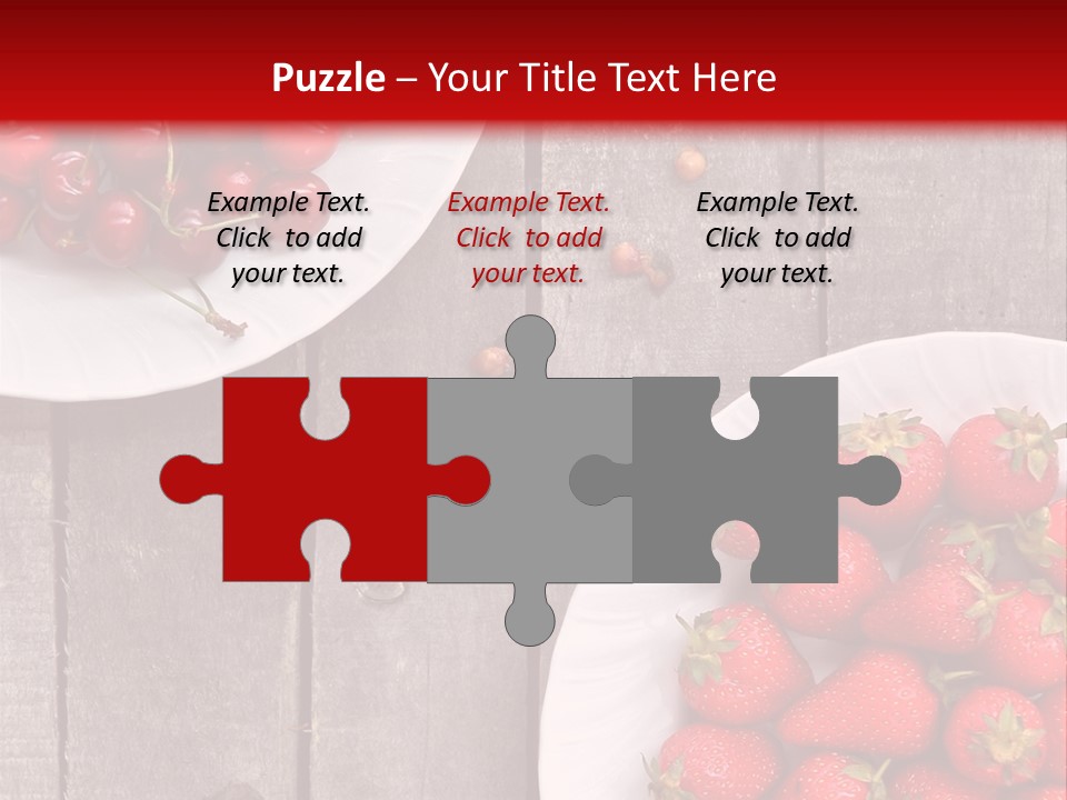 Summer Seasonal Pile PowerPoint Template