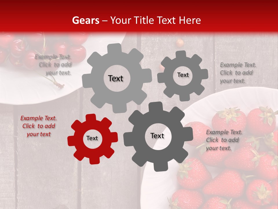 Summer Seasonal Pile PowerPoint Template