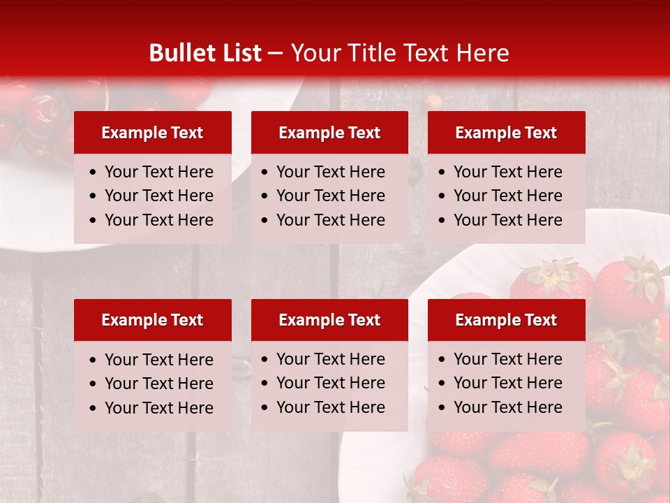 Summer Seasonal Pile PowerPoint Template