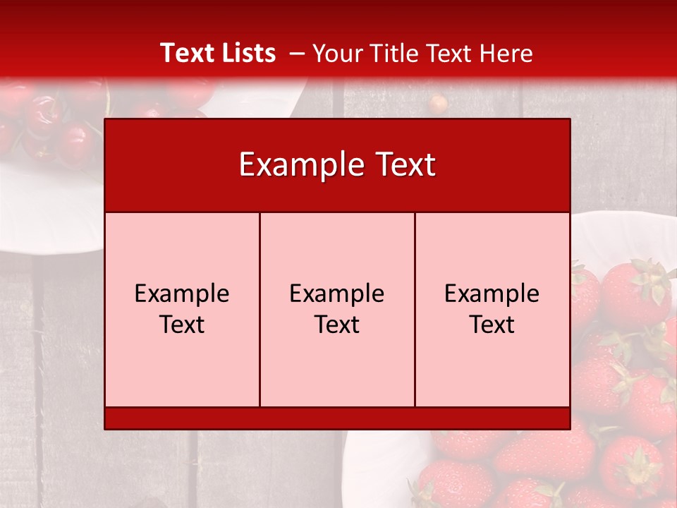 Summer Seasonal Pile PowerPoint Template