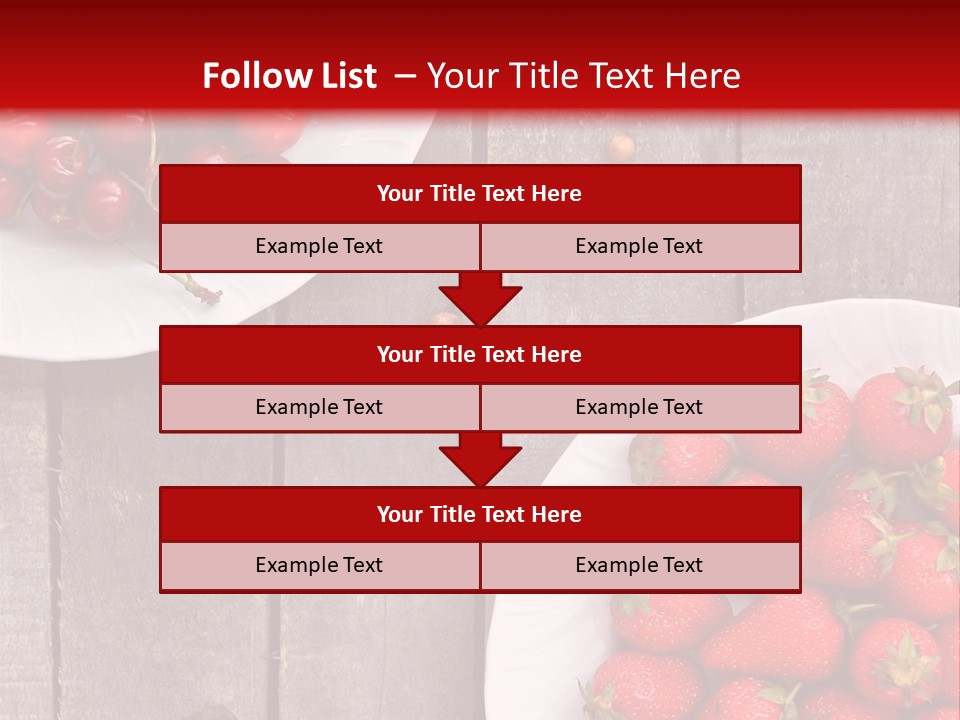 Summer Seasonal Pile PowerPoint Template
