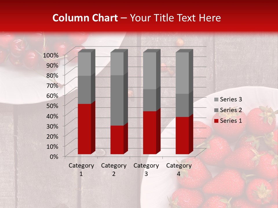 Summer Seasonal Pile PowerPoint Template