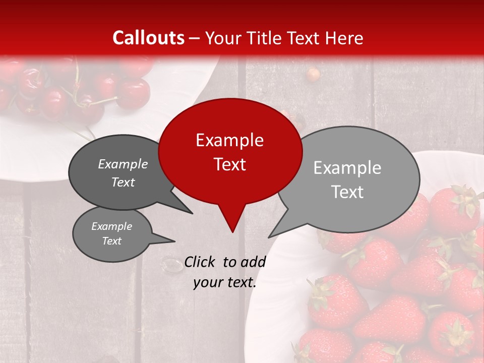 Summer Seasonal Pile PowerPoint Template