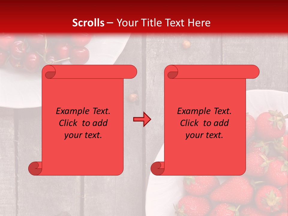 Summer Seasonal Pile PowerPoint Template