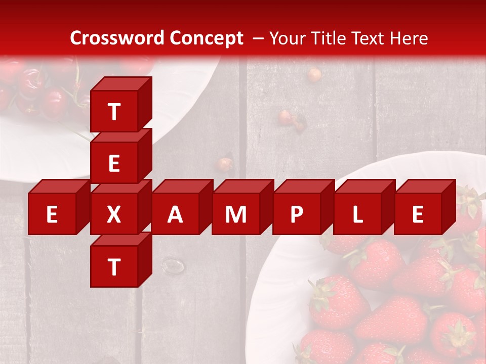 Summer Seasonal Pile PowerPoint Template