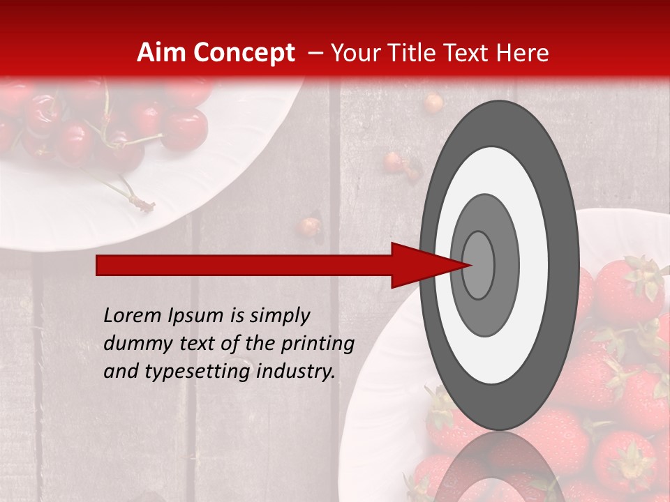 Summer Seasonal Pile PowerPoint Template