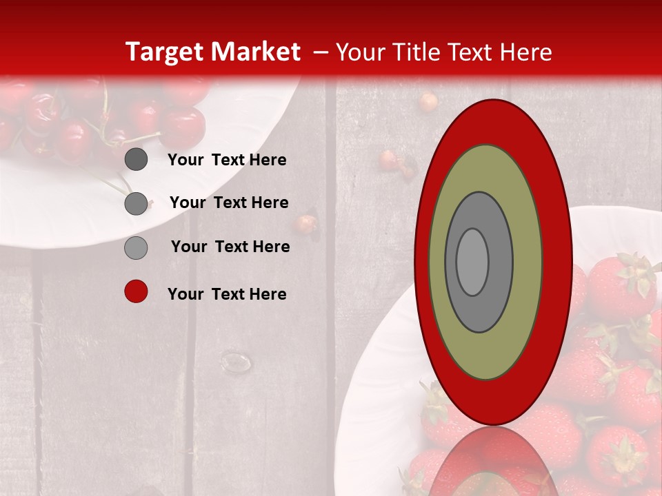 Summer Seasonal Pile PowerPoint Template